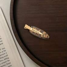 4/8pcs Gold Glitter Hair Clips Bridal Hairpins Bridesmaid Hair Accessories Elegant Hair Decorations Hair Accessories - Gold - View 4