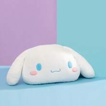 MINISO Sanrio Cinnamoroll Series Elastic Super Soft Upgraded Version Big - Eared Dog Pillow - High - Quality Short - Pile Velvet Fabric, Full And Fluffy Inner Core(1 PC)