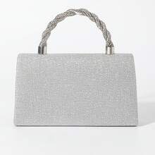 Women Evening Bags - Silver - View 2