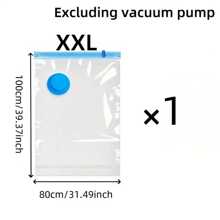 8pack Pack Space Saver Vacuum Storage Bags, Kitchen Storage Organization, For Clothing Storage And Underbed Storage, Storage Bags Vacuum Sealed, For Toy Storage Bags, Home Travel Essentials, Duffle Bag For Travel Pump Included,Vacuum Sealer Bags For Clothes, Comforters, Blankets, Bedding