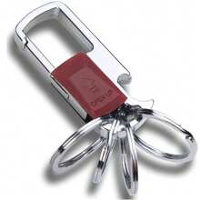 Mtverver Metall Schlüsselanhänger Auto Schlüsselanhänger Halter Clip mit 4 abnehmbaren Schlüsselringen Flaschenöffner Schlüsselanhänger