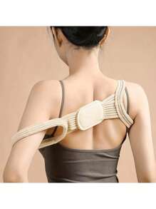 1pc Adjustable Posture Corrector Belt For Men & Women - Hunchback Relief, Back Support Brace, Hand-Wash Only