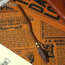 Warner Bros 1PC/2PCS 哈利波特官方授权 Nimbus 2000 魔杖圆珠笔华纳兄弟官方授权魔法新奇笔魔杖角色扮演道具情侣主题周边笔有趣的节日礼物