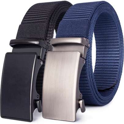 Automatic Light Comfortable Nylon Belt Outdoor Hunting Multifunctional Tactical Canvas Belt High Quality Men Bel