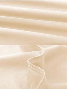 BS Men's Round Neck Tank Top 100% Cotton Shirt Casual Gym Sports Hiking - 米色 - 查看 2