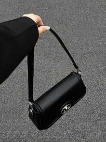 Women Shoulder Bags - 黑色 - 查看 1