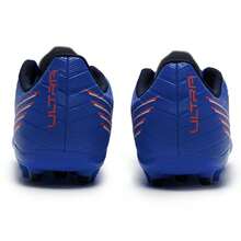 Nike 男士足球鞋 ULTRA 6 PLAY MG，MG 鞋钉，减震，男士场地训练及比赛运动鞋 108539-01 - 深藍色-彪馬白-亮紅色 - 查看 8