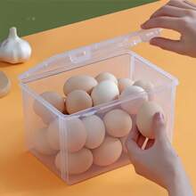 1/2pcs Transparent Leak-Proof & Reusable Bread Box With Lid Storage Box - Stackable Food Container For Toast, Fruits & Vegetables