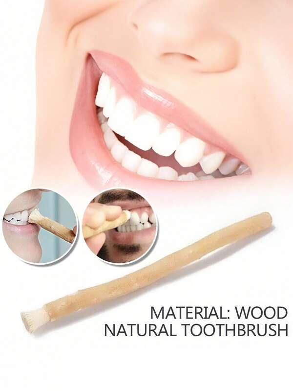 Cepillo de dientes natural Miswak Siwak, blanqueador de dientes tradicional Arak Miswaak manual, suave para viajes, de la antigua ley de Oriente Medio