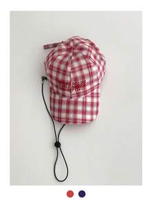 1 pieza Gorra de béisbol con visera ajustable y cordón, de secado rápido y suave, transpirable para deportes al aire libre y senderismo, gorra de malla ligera para verano, de estilo callejero unisex - Cordón de color - Ver 7