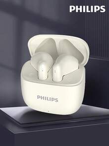 PHILIPS TAT1020 Sports & Business High-End Bluetooth Earphones, Semi-In-Ear, Bluetooth 6.0, Long Battery Life, High-Quality Audio, Low Latency, Gaming, Music, AI Voice Call, Noise Cancellation, Wireless Earbuds For Smartphones & Computers - Nhiều màu - Xem 12