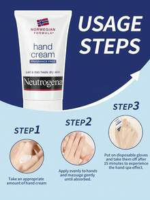 Neutrogena 1支56克露得清无香型护手霜，保湿滋润，不油腻，持久保湿，适合居家、办公、四季使用 - 護手霜無香型56g - 查看 4