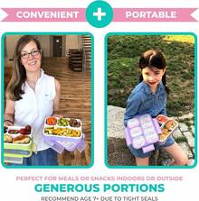 Lunch Box - Rainbow Unicorn 4 Compartments - View 4