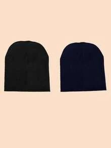 1/2/3 件装新生儿柔软透气帽子，适合 0-3 岁男孩女孩，四季皆宜 - 彩色 - 查看 31