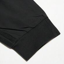 Adidas 女士时尚百搭舒适跑步裤，抽绳慢跑裤 HM7074 - 黑色 - 查看 3