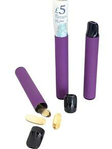 Creative E-Cigarette Vaporizer Shaped Storage Box, Safe Transfer & Storage Box - Multicolor - View 2