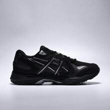 Asics 男女通用 GEL-K1011 休闲运动鞋，低帮 1203A830-001 - 黑色 - 查看 2