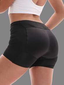 2入組高腰提臀內褲塑身緊身褲，5D加厚墊片內衣褲，適用於提升臀部曲線和控制腹部