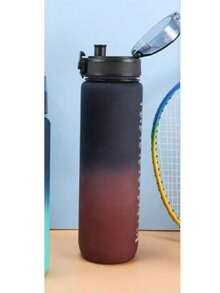 2 件/800ML 水瓶，防漏水瓶，宽口，配有易清洁刷，适用于健身房、家庭、学校、办公室（1 瓶）男女学生通用水杯，便携杯，便携式运动水杯 - 彩色 - 查看 28