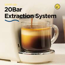 CAFELFFE Hot/Cold Coffee Maker, 20Bar Espresso Machine, 2in1 Coffee Machine For DG Capsule/Nes Original Capsules - EU F Type Plug(220-240V) - View 8