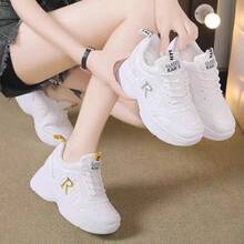 Women Casual Athletic Shoes - 銀色 - 查看 3