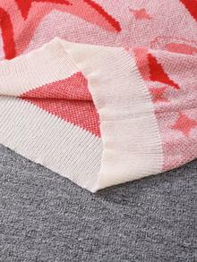 Ladies' Creative Printed Knitted Sweaters, Stylish And Casual Pullovers, Made Of Soft, Comfortable And Warm Fabric, Suitable For Spring, Autumn And Winter.