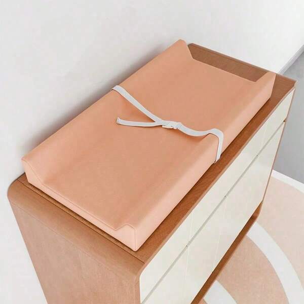 1 pieza Cambiador de bebé impermeable PU, Esterilla de masaje y tacto para bebé