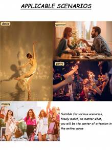 1件传统中式风格女士发饰，迷你金属扇形发夹，古朴风格装饰发簪，丸子头造型器，适合日常佩戴、派对、聚会、跳舞、购物、约会等场合，优雅发夹，展现经典魅力和优雅风格，可作学习用品、发饰、头饰。 - 彩色 - 查看 3