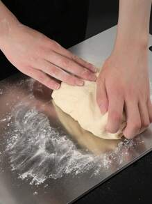 1 件 304 不锈钢家用加厚双面切菜板砧板，厨房切菜板，最佳砧板，可用洗碗机清洗，卫生耐用，适用于肉类、水果和蔬菜