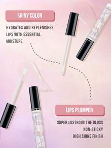 MISSLYN-HOLO SHINE唇彩，持久闪亮，闪耀钻石光泽，品牌彩妆，面部彩绘化妆品，适合女性和女孩，冬季完美之选，Y2K风格，时尚百搭，适合生日、情人节、派对、新年等各种场合，最佳礼品之选，纯素且不经动物实验