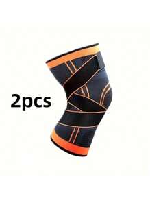 1 Pair Sports Knee Brace, Lightweight Compression Knee Support, Knee Cap Protection, Breathable For Running, Outdoor Fitness, Suitable For Men And Women