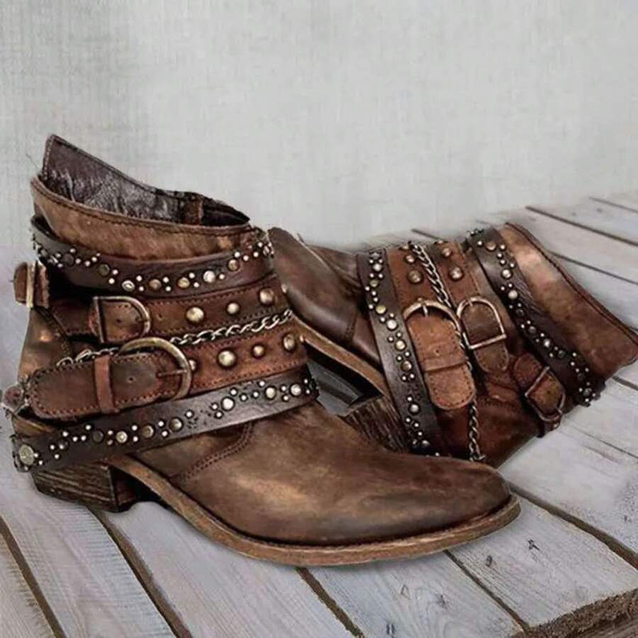 Women Ankle Boots & Booties - Green - View 1