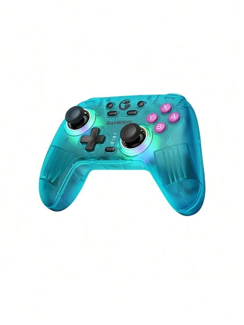 GAMESIR Gaiworld T4 Nova Polaris NS Game Controller, Hall Joystick To Prevent Drift, Supports Bluetooth 5.3/2.4G/Wired Tri-Mode Connection, Compatible With Switch/PC/Android/IOS, HD Vibration + Six-Axis Gyroscope, Immersive Gaming Experience - Blue - View 1