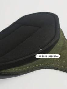 GOUNOD 基础款举重腕带，皮革举重腕带，适用于硬拉和力量举，可调节氯丁橡胶衬垫健身房锻炼举重腕钩，男女通用，健身配件。