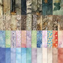 24 张 6 英寸 X 6 英寸复古图案纸、复古蕾丝和花朵、枯萎、几何、Realme、装饰剪贴簿纸、卡片制作纸的理想选择、垃圾日记用品、相册、照片、信封节日装饰、多色图案纸包用品、装饰工艺纸、适合青少年、女孩、成人和朋友、情侣、学校用品、返校