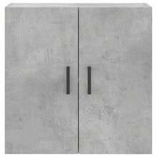 Mobiletto dA, Parete Larryhot in cemento grigio 60x31x60 cm in legno ingegnerizzato, bello e pratico, ideale per riporre oggetti e decorare la casa - Grigio - Visualizzare 5