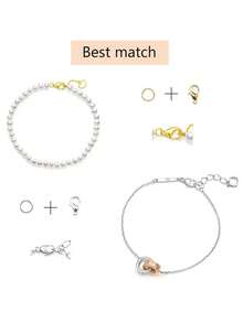 (Tool Pliers, Ring, Tweezers Optional Set) 1 Box Jewelry Accessories Kit Open Jump Rings Lobster Clasp Hook Pliers Tweezers Suitable For DIY Bracelet Necklace Jewelry Making - J10-2 - View 2