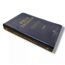 HOLY BIBLE - NVI - Perfect Reading - Luxury Cover - BLACK Soft Leather - With Side Index - 單本 - 查看 2
