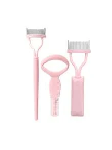 9 件套 Y2K 粉色睫毛夹套装 - 完美贴合眼部轮廓，打造自然持久的卷翘效果，不损伤睫毛，强韧睫毛，放大双眼，非常适合角色扮演、约会、返校季和送礼 - 彩色 - 查看 12