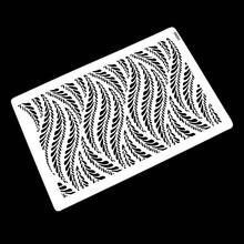 Molde en forma de espiga de trigo hueco de material PET para decorar pasteles, galletas, fondant y postres en bodas, cumpleaños y fiestas - Blanco - Ver 7