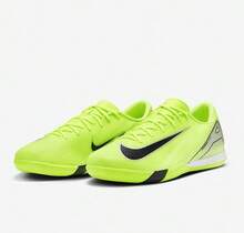 NIKE 男子 VAPOR 16 ACADEMY FQ8434-700 新款铆钉运动足球鞋 - 綠色 - 查看 1