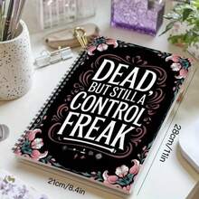 1PC "Dead, But Still A Control " Planner – Dark Humor End-Of-Life Organizer For Will Prep, Final Wishes & Funeral Details – A Practical Estate Workbook For Control Lovers & Future Planners