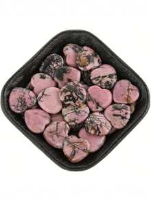 6/12/24 件蔷薇辉石水晶石套装 | 经典款式抛光宝石 | 家居装饰和水晶收藏家的最爱 - Rhodonite - 查看 3