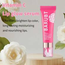 BARUBT 8g唇彩精华保湿润唇油精华丰盈亮泽双唇滋养唇油不粘腻透明丰盈唇彩唇彩唇膏唇部护理 - 粉色 - 查看 5