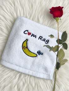 情人节毛巾礼物 - 刺绣吸水方巾，送给男友或老公的趣味礼物，周年纪念日、送给男友/老公的生日礼物，实用又浪漫的新婚纪念日礼物，1条装/2条装，尺寸：11.81*11.81英寸 - 彩色 - 查看 12