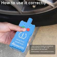 Aermotor 2 IN1 Tire Presure Sensor, EL 50448 TPMS For G-M/Opel Reset Tool ,EL-50449 TPMS For Fo-Rd/Lincoln ,TPMS Relearn Tool - 藍色 - 查看 1