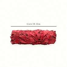 1/2/3pcs Dragon's Blood & Sage Smudge Sticks, Powerful Smudging & Energy Cleansing Set, For Home Cleaning, Aromatherapy, Meditation, Ritual Purposes, Suitable For Halloween, Christmas, Thanksgiving Home Decor & Gifts