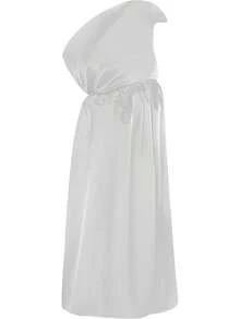 Kids Hooded Cloak Robe Halloween Cosutme Cape Fancy Halloween Cosplay Costumes 3 To 16 Years - 白色 - 查看 2