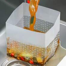 120PCS Kitchen Sink Drainage Garbage Bags Disposable Leftover Vegetable Waste Stand-Up Sink Strainer Bag Anti-Clogging Tools