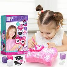 DIY Animal Decompression Craft Toy Dolls Stuffed Toys For Kids - Pink - View 7